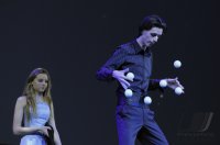 FUSSBALL INTERNATIONAL:   61. FIFA  Kongress in Zuerich 2011  Jongleur Alan Sulc