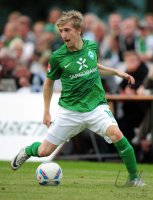 Fussball 1. Bundesliga, Testspiel: Werder Bremen, MARIN am Ball