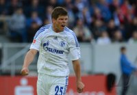 FUSSBALL1. Bundesliga  Saison 2011/2012: Klaas Jan Huntelaar (FC Schalke 04)