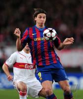 FUSSBALL  International CHL 09/10 : Zlatan Ibrahimovic  (Barca)