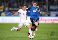 Fussball 1. Bundesliga Saison 2016/2017: TSG 1899 Hoffenheim - FC Bayern Muenchen