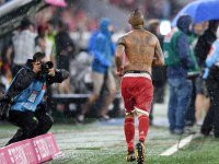 Fussball 1. Bundesliga Saison 17/18: FC Bayern Muenchen - Bayer 04 Leverkusen