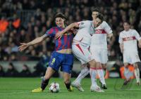 FUSSBALL  International CHL 09/10 :  FC Barcelona - VfB Stuttgart