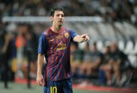 Fussball UEFA SUPER CUP 2011:  Lionel Messi (Barca)