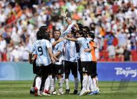 FUSSBALL  Olympia 2008   Finale  Maenner   Nigeria - Argentinien