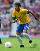 FUSSBALL Olympia 2012 Maenner: Brasilien - Weissrussland