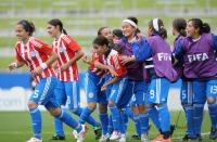 Fussball Frauen FIFA U 17  WM  2008  Paraguay - USA