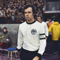Fussball Deutschland-Bulgarien: Beckenbauer