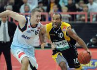 Basketball  1. Bundesliga 2008/2009   Walter Tigers -  Eisbaeren Bremerhaven