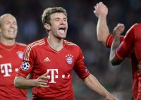 FUSSBALL INTERNATIONAL CHL HALBFINALE 12/13: FC Barcelona - FC Bayern Muenchen