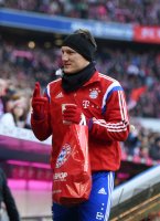 Fussball 1. Bundesliga Saison 14/15: FC Bayern Muenchen - TSG 1899 Hoffenheim