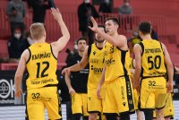 Basketball 2. Bundesliga 2021/2022: Tigers Tuebingen - ROEMERSTROM Gladiators Trier