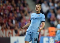 Fussball CHL  Saison 2014/2015: Edin Dzeko (Manchester City)