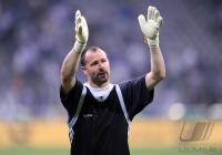 Fussball DFB Pokal : Torwart Gabor Kiraly (1860 Muenchen)