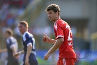 FUSSBALL 1. Bundesliga 2013/2014: Thomas Mueller (FC Bayern Muenchen)