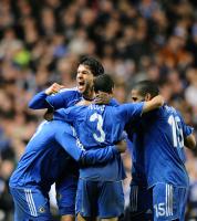 Fussball CHL Halbfinale: JUBEL BALLACK (FC Chelsea)