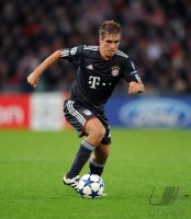Fussball Champions League  Saison 2010/2011: Philipp Lahm (FC Bayern Muenchen)