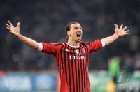 Fussball CHL  Saison 2011/2012:  Zlatan Ibrahimovic (AC Mailand)