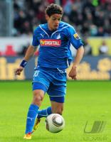 FUSSBALL, 1. BUNDESLIGA, 29. Spieltag: Hoffenheim, EDUARDO Einzelaktion