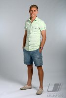 Fussball 1. Bundesliga, Saison 2012/2013, Werder Bremen: Nils Petersen im exklusiven Pressefoto ULMER Fotoshooting