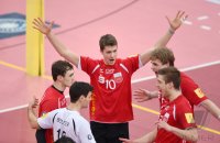 Volleyball 1. Bundesliga  Saison 15/16:  TV Rottenburg -  VSG Coburg / Grub