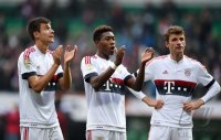 Fussball 1. Bundesliga Saison 15/16: SV Werder Bremen - FC Bayern Muenchen