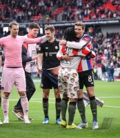 Fussball 1. Bundesliga  Saison  2025/2026  28. Spieltag SC Freiburg - FC Bayern Muenchen