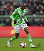 Fussball, 1. Bundesliga  Saison 2014/2015: VfL Wolfsburg - SC Freiburg