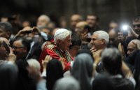 Papst Benedikt XVI besucht Mailand