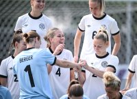 Fussball International Euro 2025,
Mannschaftsfoto Deutsche Frauen Nationalmannschaft
