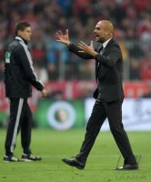 Fussball DFB Pokal Halbfinale 14/15: FC Bayern Muenchen - Borussia Dortmund