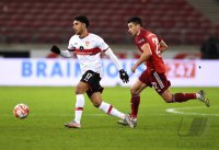 Fussball 1. Bundesliga Saison 21/22: VfB Stuttgart - FC Bayern Muenchen