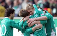 Fussball 1. Bundesliga: Bremen - Schalke