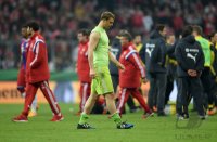 Fussball DFB Pokal Halbfinale 14/15: FC Bayern Muenchen - Borussia Dortmund