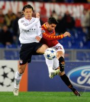 Fussball Champions League  Saison 2010/2011: AS Rom - FC Bayern Muenchen