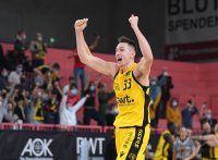 Basketball 2. Bundesliga 2021/2022: Tigers Tuebingen - wiha Panthers Schwenningen