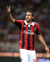 FUSSBALL SERIE A:  AC Mailand - Juventus Turin