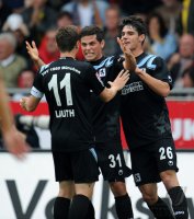 Fussball 2. Bundesliga: Eintracht Braunschweig -1860 Muenchen