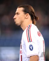 FUSSBALL SERIE A:  Zlatan Ibrahimovic (AC Mailand)