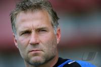 Fussball DFB Pokal:  Trainer  Thomas Gerstner (Bielefeld)