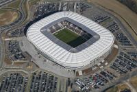 FUSSBALL  Luftbild  Stadion  Sinsheim