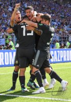 FUSSBALL WM 2018 Vorrunde Argentinien - Island