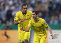 Fussball DFB Pokal 2. Runde 13/14 : JUBEL Henrikh Mkhitaryan (Borussia Dortmund)