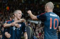 Fussball International CHL Saison 13/14: Manchester United FC - FC Bayern Muenchen