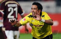 Fussball: 1. Bundesliga Saison 2010/2011, Dortmund: Barrios