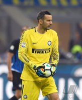 FUSSBALL SERIE A 2017/2018: Torwart Samir Handanovic (Inter Mailand)