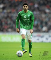 Fussball 1. Bundesliga, Saison 2011/2012: Mehmet Ekici (SV Werder Bremen) Einzelaktion