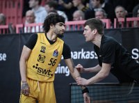 Basketball 1. Bundesliga 23/24: Tigers Tuebingen - Rostock Seawolves