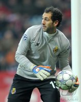 Fussball CHL  Saison 2011/2012:  Diego Lopez (Villarreal CF)