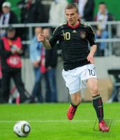 Fussball Deutsche Nationalmannschaft: Deutschland, PODOLSKI Einzelaktion